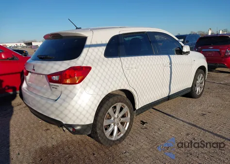 2014 Mitsubishi Outlander Sport Se из США, поврежденный, VIN 4A4AP4AU1EE024903